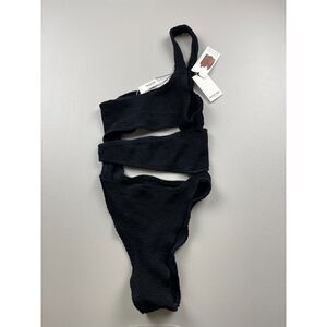 bond-eye Black One Piece Swimsuit
